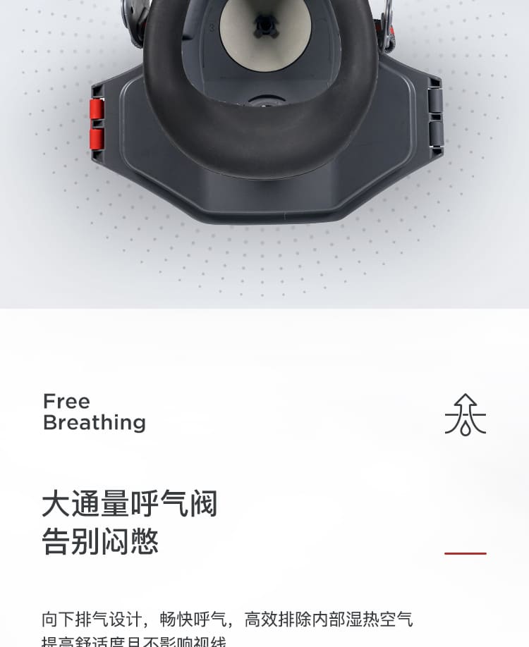 霍尼韦尔（Honeywell） 7200 系列硅胶防尘半面罩套装、带滤棉承接座 (防粉尘PM2.5 / 工业打磨 / 焊接) (型号7200MC中号、7200LC大号)